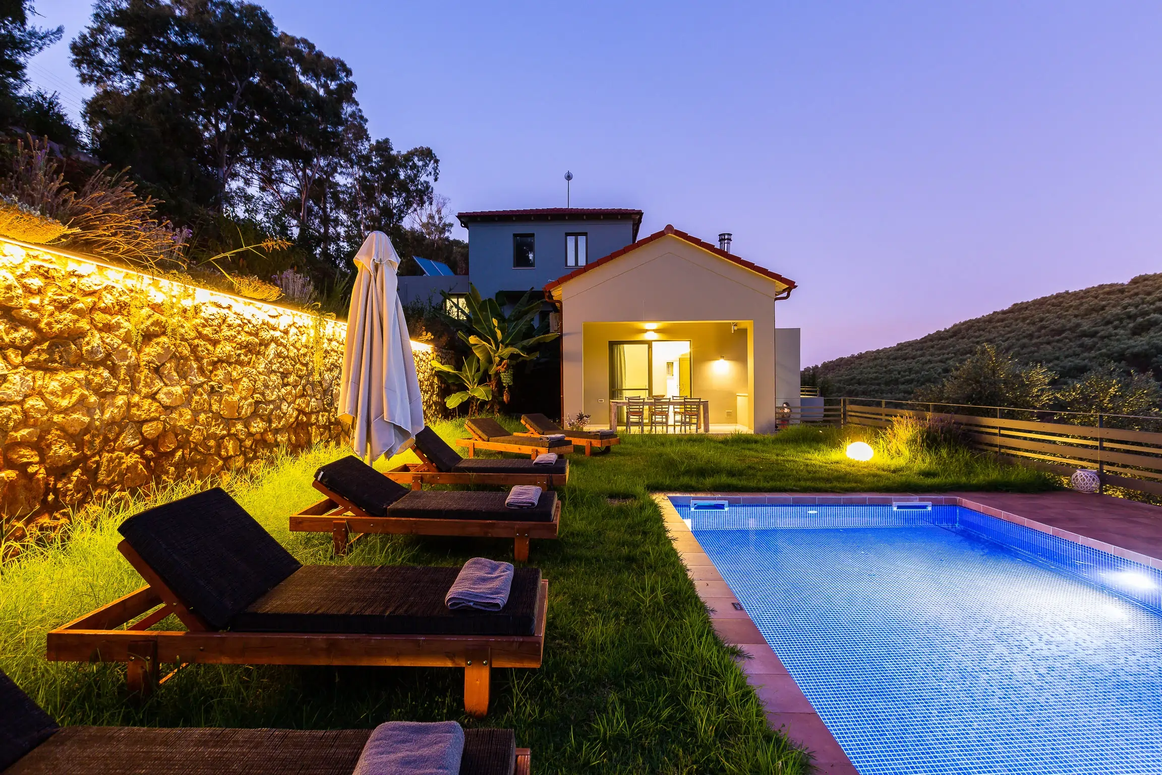Physis Villas luxury villa with private pool near Chania, Crete